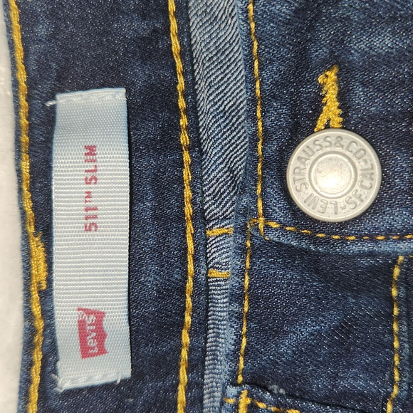 LEVIS 511 SLIM KIDS JEANS SIZE 4-5 YEARS DARK BLUE DENIM - Picture 6 of 11
